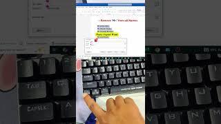 Remove Any Word from Your Entire Document in Seconds – MS Word Secret Revealed! #MSWordTips #Product