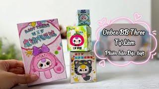 BB3 TỰ LÀM phiên bản ĐẶC BIỆT siêu thú vị #babythree #diybabythree