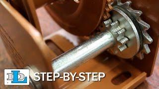 Replacing the Drive Shaft on DLB-Series Brake Winches - Step-By-Step