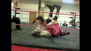 Cole James (w/ Johnny Bigtime) vs Josh "The Intimidator"Totten-IWAU 4/29/12