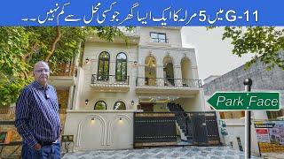 Inside Best PRICE 5 Marla ( Park-Face ) Luxurious House for Sale in G-11 Islamabad | Prime Location