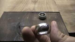 What To Do When Your Coin Ring Loses its' Outer Detail; Making Coin Rings