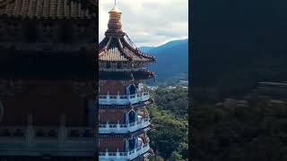 360 degrees view of Pa Cien Pagoda, Nantou Taiwan  #travel