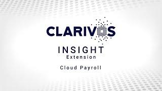 Clarivos Insight Extension for Cloud Payroll