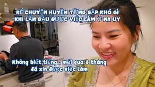 Kể chuyện những công việc Huyền từng làm trước khi vợ chồng mình mở được nhà hàng Sushi