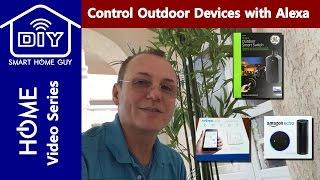 Connect and Setup GE Outdoor Smart Switch to Wink Hub and Amazon Echo for Smart Home Automation