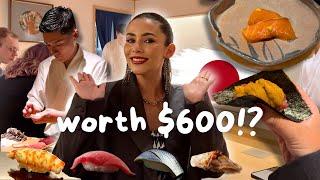 TOKYO's BEST (and most expensive) SUSHI OMAKASE EXPERIENCE! Is it worth it?! 