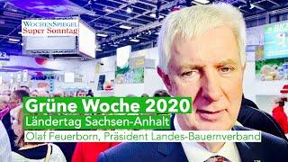 Grüne Woche 2020 - Präsident Bauernverband Sachsen-Anhalt