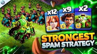 EASIEST Spam ROOT RIDER Strategy CRUSHES TH16 | Best TH16 Attacks Clash of Clans