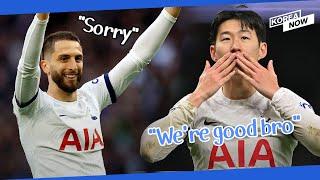 Son Heung-min speaks up about Bentancur's racist comment