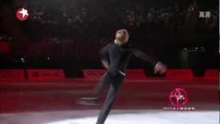 Evgeni Plushenko - Tango Roxanne (Artistry on Ice 2012, Shanghai) TV Dragon