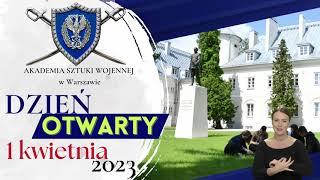 [PJM] Dzień otwarty 2023 w Akademii Sztuki Wojennej