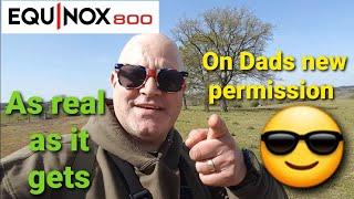 Ep.36 Back out detecting with the family & the Equinox 800. Found  hoard of some kind 