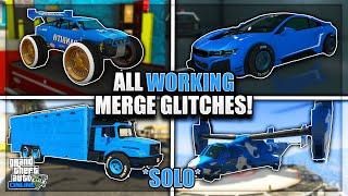 *SOLO* GTA 5 ALL WORKING CAR MERGE GLITCHES AFTER PATCH 1.69! F1/BENNY'S MERGE GLITCH! GTA 5 ONLINE