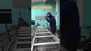 Сварка алюминия полуавтоматом. Aluminium welding. Weld Spark Спб #welding#сварка#we #welder