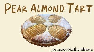 Pear Almond Tart recipe - a delicious classic (David Lebovitz recipe)