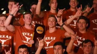 Texas Men's Swimming and Diving - Tower Lighting [March 27, 2017]