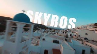 Skyros Chora - Flying above the rooftops | Dji Avata