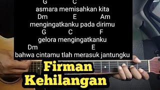 Kunci Gitar Kehilangan - Firman  ( Tutorial Untuk Pemula ) By DE Kunta