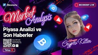 #BICONOMYLIVE: #Crypto Killer ile Piyasa Analizi ve Son Haberler