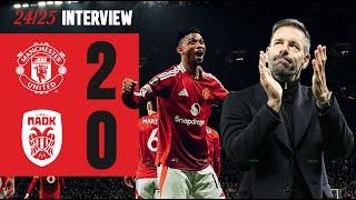 Amad & Ruud van Nistelrooy React To Europa League Win! 