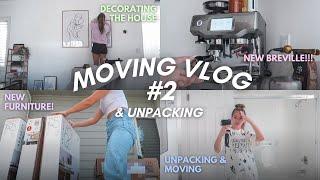 MOVING INTO OUR NEW HOUSE (vlog #2) Bathroom & Closet Organization, Decor Haul & More!