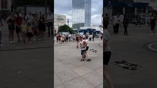 ALEXANDERPLATZ is a Vibe#berlin #germany #walking #walk #travel #music #streetmusic #shorts