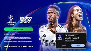 UCL UPDATE IS FINALLY HERE!  NEW UCL TOURNAMENT MODE & UCL EVENT  RELEASE DATE CONFIRMED BY EA 