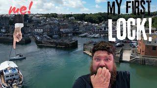 My FIRST LOCK ALONE! | UK SOLO SAILING | Padstow to Penarth