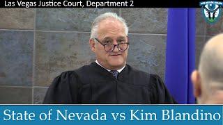 The State of Nevada vs Kim Blandino, October 17, 2024