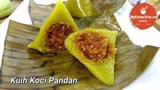 Kuih Koci Pandan | MyKitchen101en