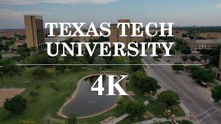 Texas Tech University Campus Tour | ⁴ᴷ⁶⁰ Drone Shot