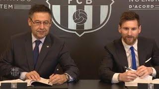 Messi tiene firmado con el Barca el contrato más caro del deporte