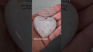 Breastmilk keepsake for the mother of an angel baby