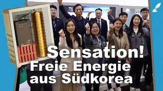 Die Freie Energie Sensation aus Südkorea - 1769% Effizienz!