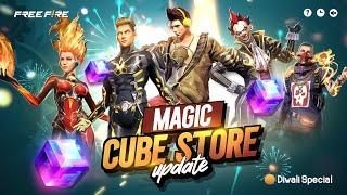 New Magic Cube Store Update Confrim Free Fire| Poker Mp40 Return Bangladesh server | FF New Event