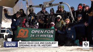 Brian Head Resort has second earliest opening in 60-year history