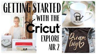 Cricut Explore Air 2 Basics~Getting started with a Cricut~Simple Cricut Projects~Cricut vs. Cameo