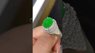 #提到了你  绝美！有一颗就够了 #天下收藏 #jade #翡翠 #翡翠戒面 #翡翠戒指 #翡翠手镯#翡翠玉石 #翡翠代購 #翡翠吊墜 #傳咏珠寶