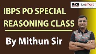 Reasoning Class for Bank Exams | IBPS - PO SPECIAL | Mithun Thakur  | RICE Education