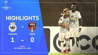 Cavalier vs Cibao | 2024 Concacaf Caribbean Cup | Final