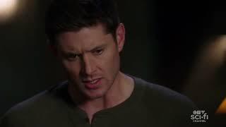 Supernatural- Cass leaves