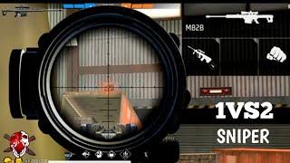 1VS2 SNIPER HEADSHOT - LONE WOLF | MR. AKASH GAMEr