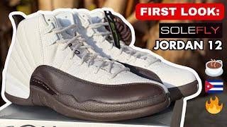 FIRST LOOK! SOLEFLY x AIR JORDAN 12 CAFECITO