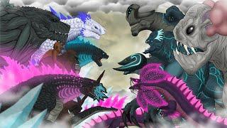 Shimo, Kong vs Pacific Rim Full PART : And  Godzilla Video Monster Animation Compilation