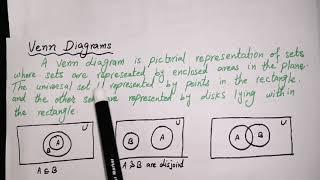 Venn Diagram and Operations on Sets / General Mathematics / lec in Urdu