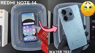Xiaomi Redmi Note 14 4G Water Test | The First Water Test Of Redmi Note 14 - iP54