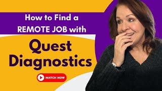 Remote Jobs With QUEST DIAGNOSTICS