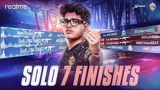 SOLO 7 FINISHES DOMINATION | JONATHAN IS BACK | BGMI