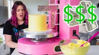 Can This $1000 MACHINE Decorate CAKES Better Than Me?